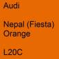 Preview: Audi, Nepal (Fiesta) Orange, L20C.